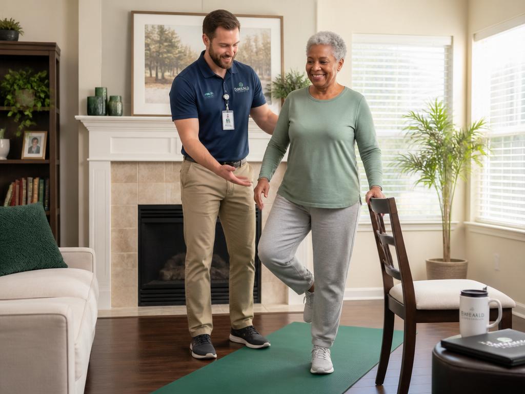 Physical therapy at home